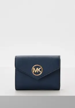 Michael Michael Kors: Синий кошелёк 