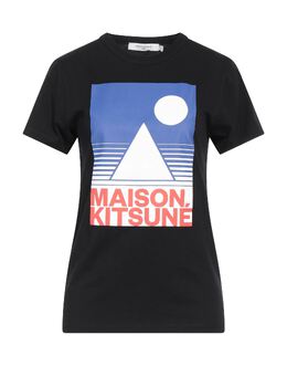 MAISON KITSUNÉ: Футболка с принтом 