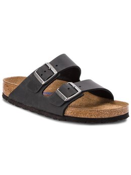 Birkenstock: Чёрные сабо  Arizona BS