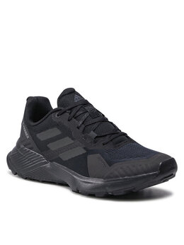 Adidas: Чёрные кроссовки  Terrex