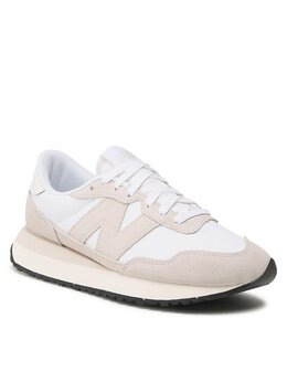 New Balance: Бежевые кроссовки 