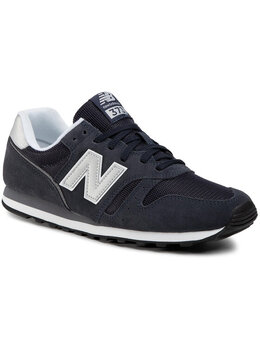 New Balance: Синие кроссовки 