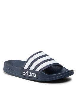 Adidas: Синие шлёпанцы  Adilette