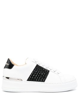 Philipp Plein: Белые кроссовки 