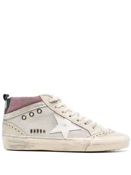 Golden Goose: Белые кроссовки 