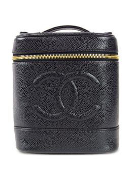 CHANEL Pre-Owned: Чёрная сумка 