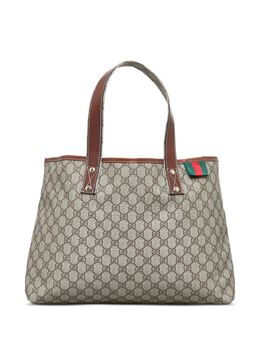 Gucci Pre-Owned: Бежевая сумка-шоппер