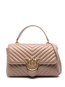 PINKO: Бежевая сумка  Love