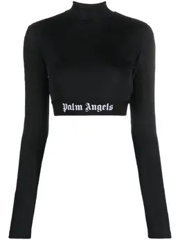 Palm Angels: Чёрный топ 