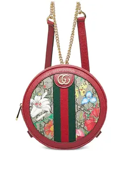 Gucci Pre-Owned: Красный рюкзак