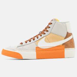 Nike: Оранжевые кроссовки Blazer Mid 77