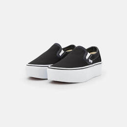 Vans: Чёрные кеды  Classic Slip On