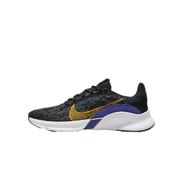 Nike: Тёмные кроссовки  SuperRep Go