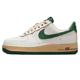 Nike: Зелёные кроссовки  Air Force 1