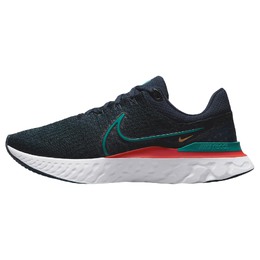 Nike: Тёмные кроссовки  React Infinity Run Flyknit