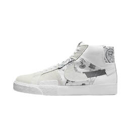 Nike: Белые кеды  Blazer Mid Premium