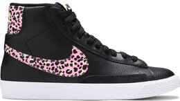 Nike: Розовые кроссовки  Blazer Mid