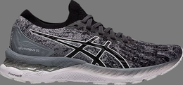 Asics: Серые кроссовки  Gel-Nimbus 23