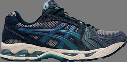 Asics: Зелёные кроссовки  Gel-Kayano 14