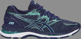 Asics: Голубые кроссовки Gel-Nimbus 20