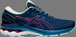 Asics: Голубые кроссовки Gel-Kayano 27