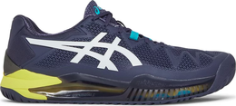 Asics: Синие кроссовки  Gel-Resolution 8