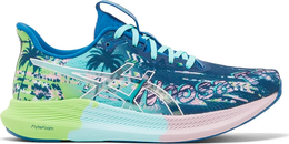 Asics: Синие кроссовки 