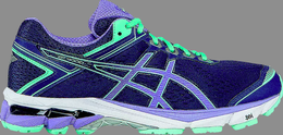 Asics: Фиолетовые кроссовки  GT-1000