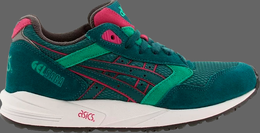 Asics: Зелёные кроссовки  Gel-Saga