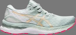 Asics: Зелёные кроссовки  Gel-Nimbus 23