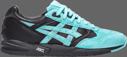 Asics: Чёрные кроссовки  Gel-Saga