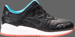 Asics: Чёрные кроссовки  Gel-Lyte 3