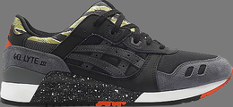 Asics: Чёрные кроссовки  Gel-Lyte 3