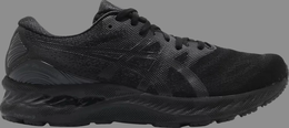 Asics: Чёрные кроссовки  Gel-Nimbus 23