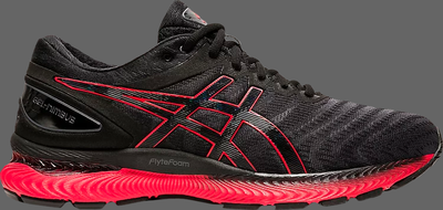 gel nimbus 22 black classic red Asics 0001069