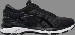 Asics: Чёрные кроссовки  Gel-Kayano