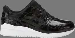 Asics: Чёрные кроссовки  Gel-Lyte 3