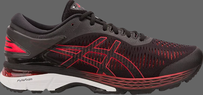 gel kayano 25 black classic red Asics 000994 black lpn22519861 LePodium