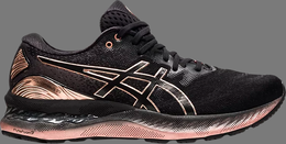 Asics: Чёрные кроссовки  Gel-Nimbus 23