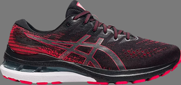 Asics: Чёрные кроссовки  Gel-Kayano 28