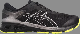 Asics: Чёрные кроссовки  Gel-Kayano 26