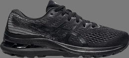 Asics: Чёрные кроссовки  Gel-Kayano 28