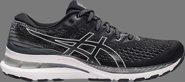 Asics: Чёрные кроссовки  Gel-Kayano 28