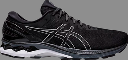 Asics: Чёрные кроссовки  Gel-Kayano 27