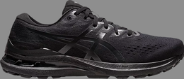 Asics: Чёрные кроссовки  Gel-Kayano 28