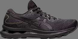 Asics: Чёрные кроссовки  Gel-Nimbus