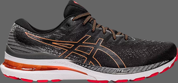 Asics: Чёрные кроссовки  Gel-Kayano 28