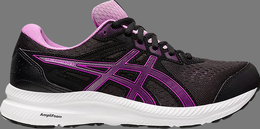 Asics: Чёрные кроссовки  Gel-Contend 8