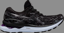Asics: Чёрные кроссовки  Gel-Nimbus