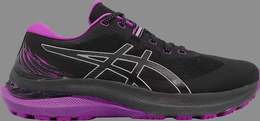 Asics: Чёрные кроссовки  Gel-Kayano